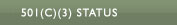 501(c)(3) Status