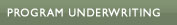 Program Underwriting