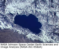 Lake Tahoe from Space