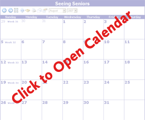 Seeing Seniors Event Calendar