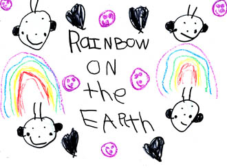 Rainbow On the Earth