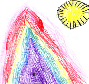 Rainbow On the Earth