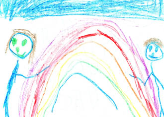 Rainbow On the Earth