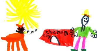 The Two Hungry Friends