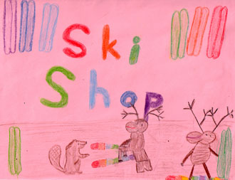 The Mooses That Loved to Ski