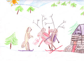 The Mooses That Loved to Ski