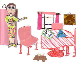 A Week in the Life of a Paper Doll
