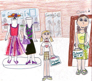 A Week in the Life of a Paper Doll
