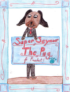 Super Seymour the Pug and His Sidekick Cosmo The Brave