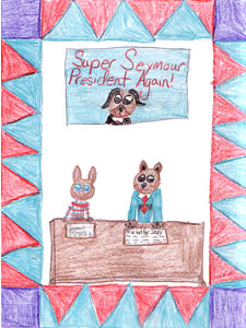 Super Seymour the Pug and His Sidekick Cosmo The Brave