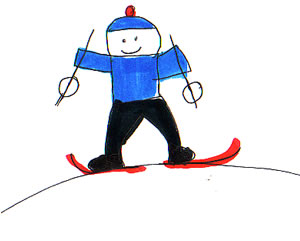 The Boy Who Loved to Ski