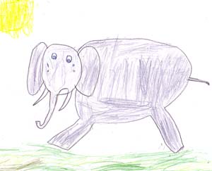 The Lonely Elephant Makes Some Friends