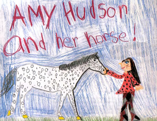 Amy Hudson and Her Horse