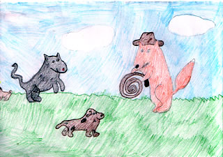 Foxy and Kitten Go See Cookie