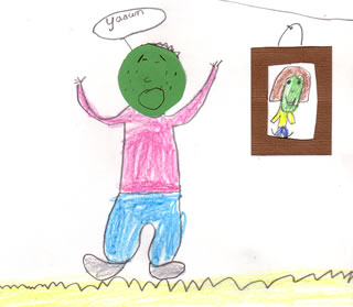 Mr. Greenhead's Moving Day