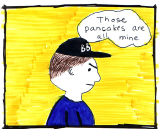 The adventures of Marmalade Man.