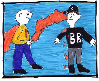 The adventures of Marmalade Man.