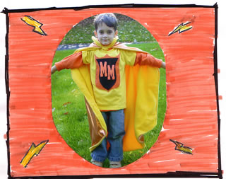 The adventures of Marmalade Man.