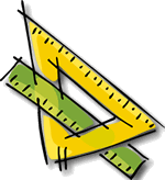 Image of Ruler and Protractor